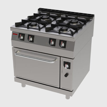 JEMI Cocina de Gas EFFICIENT LINE con Horno Serie 750 modelo 714