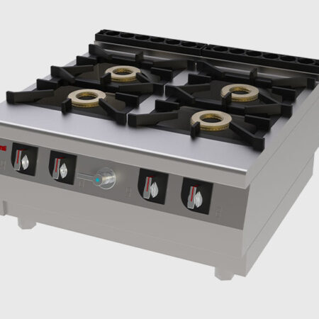 JEMI Cocina de Gas de Sobremesa Serie 750 modelo S741 CHEF