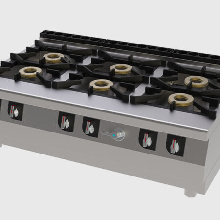 JEMI Cocina de Gas de Sobremesa Serie 750 modelo S761 CHEF