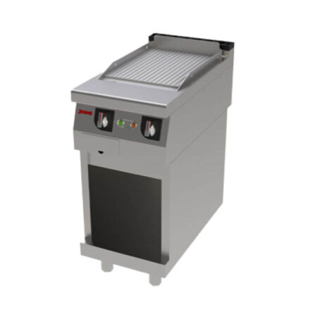 JEMI FRY TOP/Plancha Ranurada de Cromo Duro Eléctrica Serie 750 modelo FRTE72 P73VT