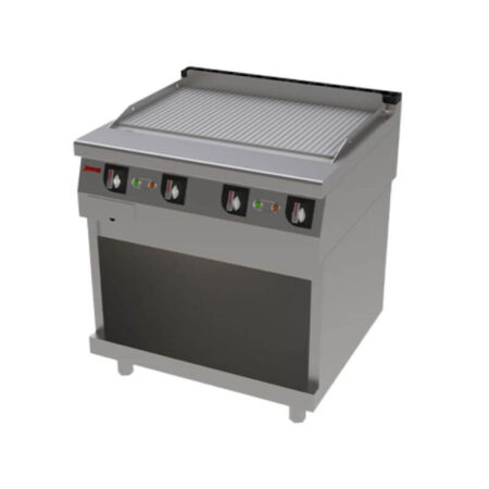 JEMI FRY TOP/Plancha Ranurada de Cromo Duro Eléctrica Serie 750 modelo FRTE75 P77VT