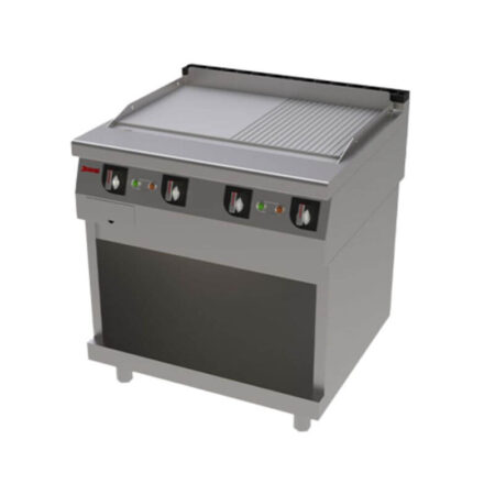 JEMI FRY TOP/Plancha 1/2 Ranurada de Cromo Duro Eléctrica Serie 750 modelo FRTE75 P79VT