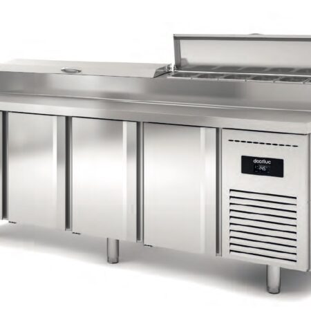 DOCRILUC Mesa Fría Preparación Comida Argentum MIE-70-225