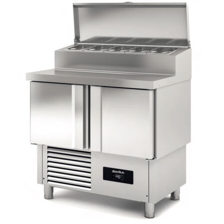 DOCRILUC Mesa Fría Preparación Comida Argentum MIES-70-100