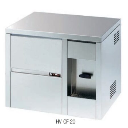 HV BREMA Fabricador de hielo Serie CF cubito13g y fuente de agua HV-CF 20 W