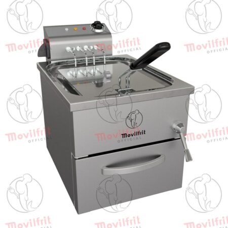 Movilfrit Freidora Eléctrica con mueble y cabezal móvil; Modelo FAH 12 230; Código 157340