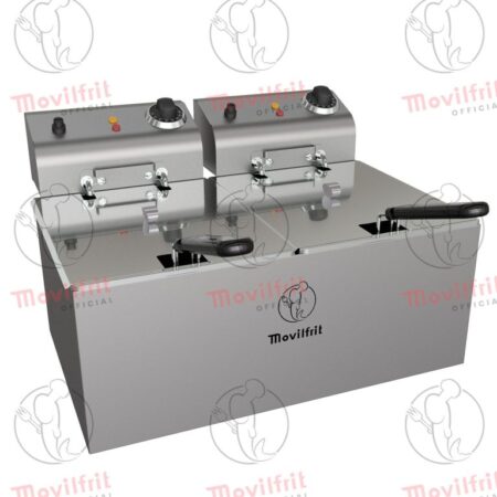 Movilfrit Freidora Eléctrica Doble Modelo FA 4+4 SG Código 857398