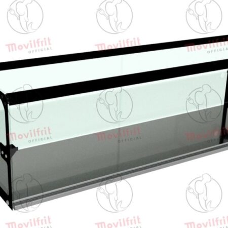 Movilfrit Vitrina Expositor; Modelo: EXPOSITOR NEUTRO 2 PISO PLANO DESMONTADO; Código: 306542