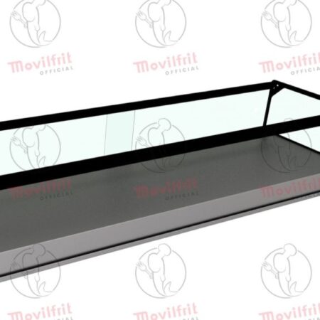 Movilfrit Vitrina Expositor; Modelo: EXPOSITOR 6 NEUTRO 1 PISO PLANO FONDO 390; Código: 307027