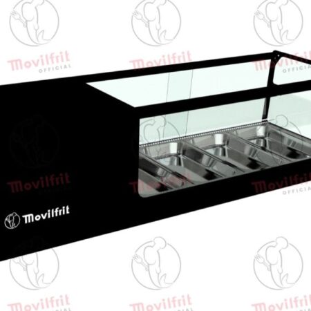 Movilfrit Vitrina Refrigerada de dos pisos con cristal plano; Modelo: CUB 4 2P; Código: 307069