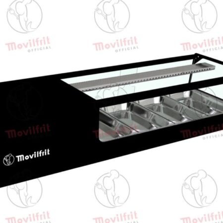 Movilfrit Vitrina Refrigerada con cristal plano; Modelo: CUB 4 SUSHI; Código: 308010