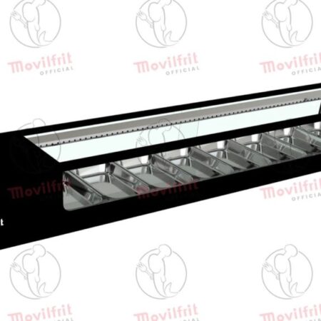 Movilfrit Vitrina Refrigerada con cristal plano; Modelo: CUB 8 SUSHI; Código: 308012