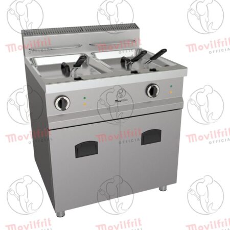 Movilfrit Freidora doble a Gas con mueble; Modelo FGM 13+13 MAX; Código: 500013