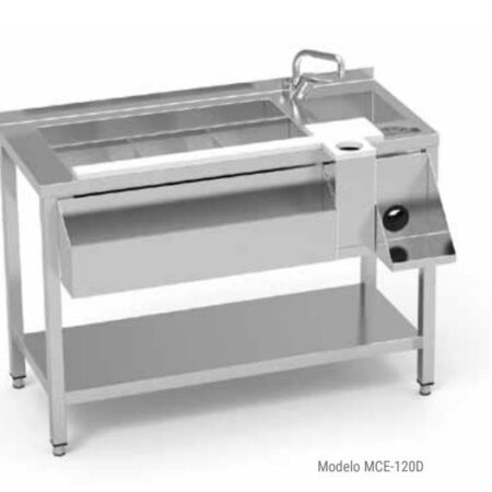 ERATOS Mesa con estante para Preparación de Cocteles; Modelo: MCE-120D