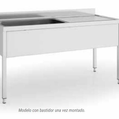 ERATOS Fregadero de gran capacidad Desmontado; Serie 700; Modelo: FG-167/11-D