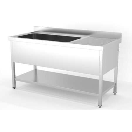 ERATOS Fregadero de gran capacidad Soldado; Serie 700; Modelo: FME-167/11-D