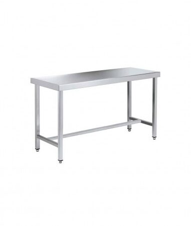 ERATOS Mesa Central con encimera 1,5mm Soldada; Serie 600; Modelo: MCS60-100/15