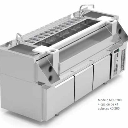 ERATOS Mueble para Preparación de Cocteles con cajones Refrigerados; Modelo: MCR-200