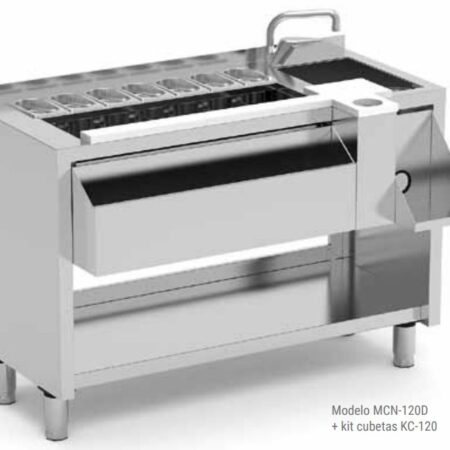 ERATOS Mueble con estante para Preparación de Cocteles; Modelo: MCN-120D