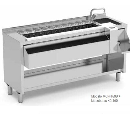 ERATOS Mueble con estante para Preparación de Cocteles; Modelo: MCN-160D