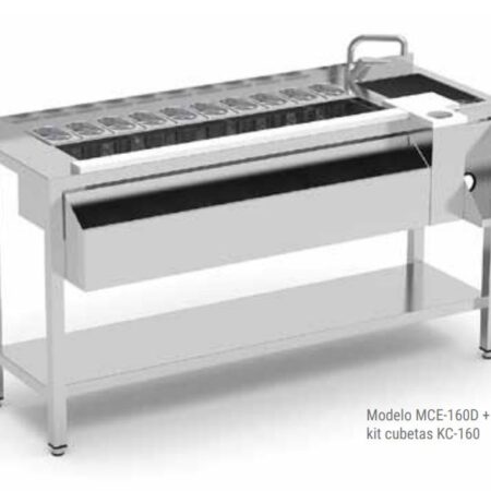 ERATOS Mesa con estante para Preparación de Cocteles; Modelo: MCE-160D