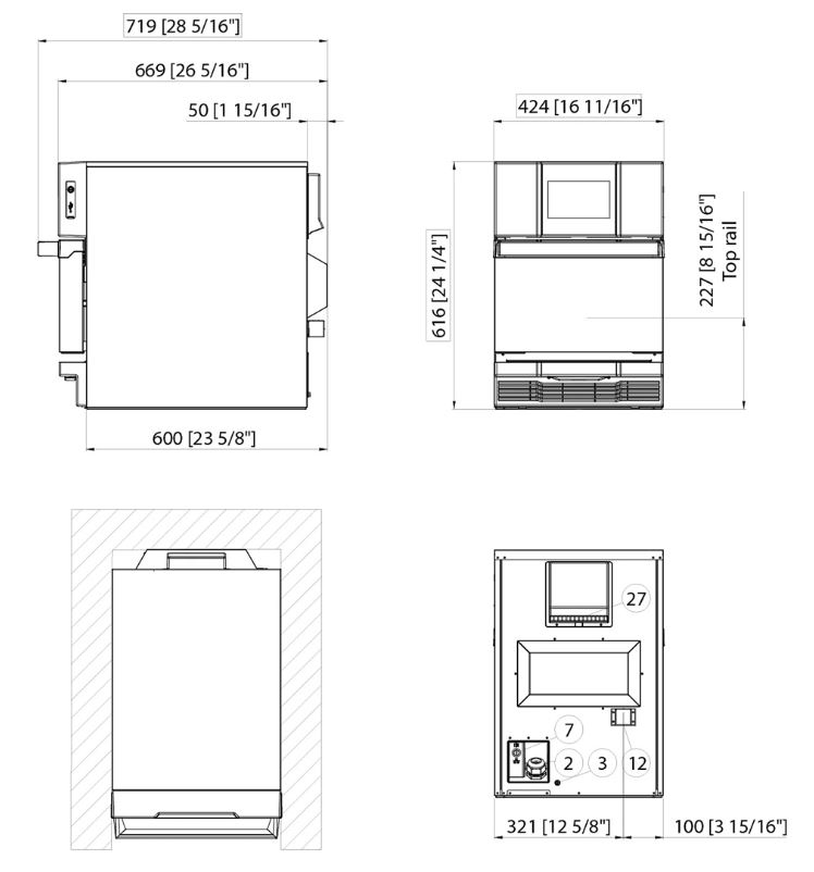 Unox Speed Compact ECO Baking Speed Oven Monofásico 300x300 Ref. XEMA-01NS-MCDN - Imagen 2
