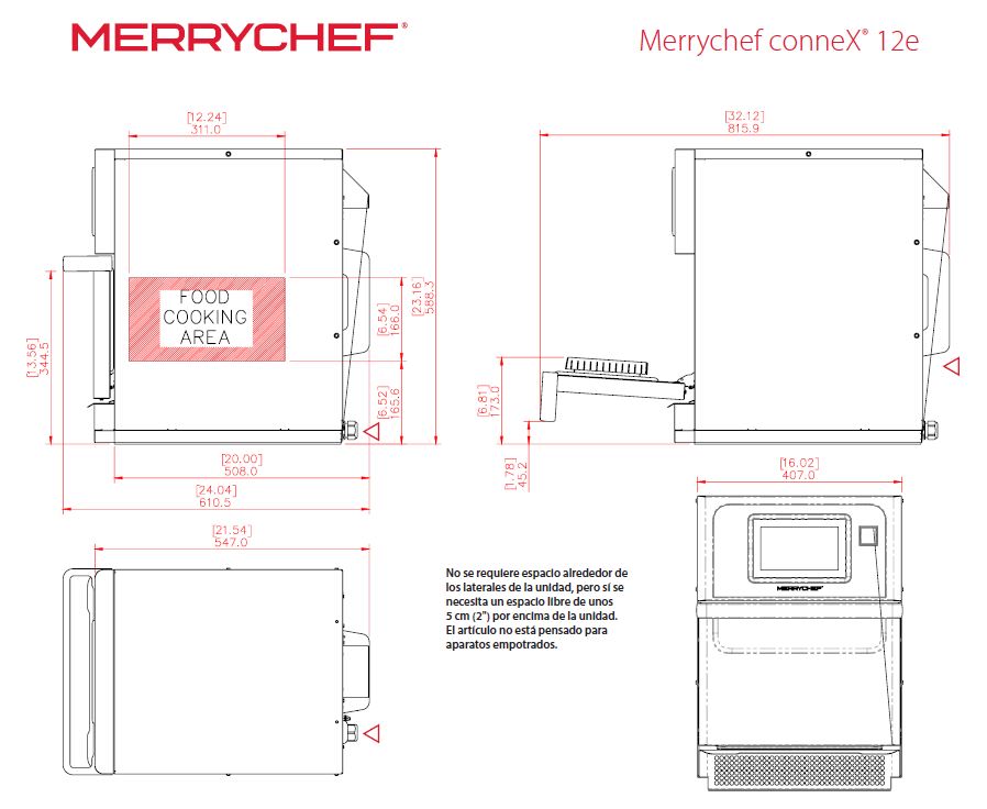 Merrychef conneX® 12e - Imagen 4