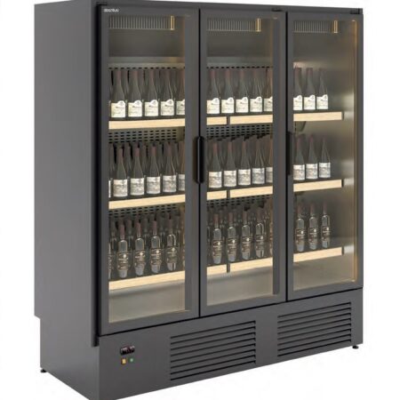 DOCRILUC Armario Expositor Refrigerado Para Vinos VITIS EFIW-3R